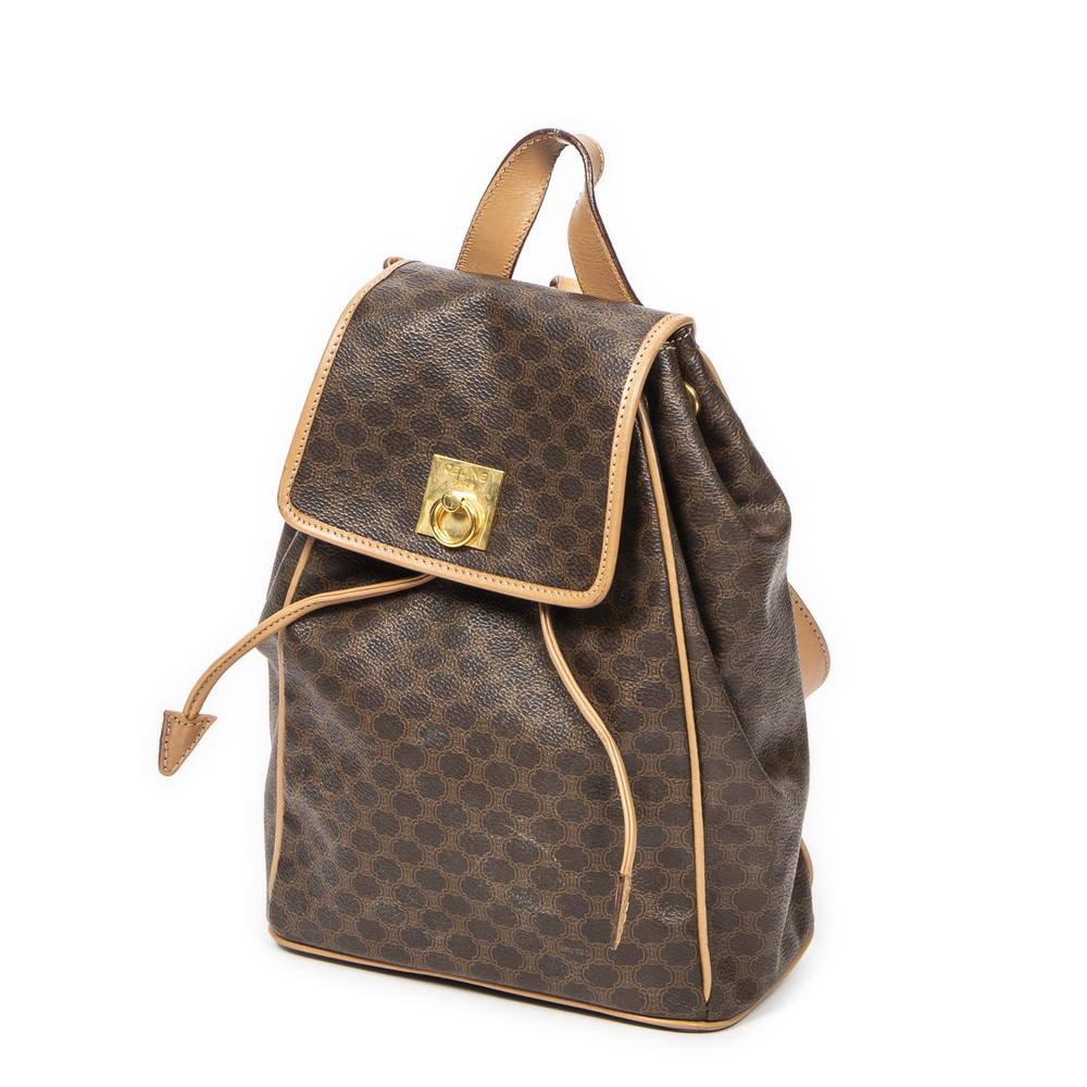 Celine Small Flap Drawstring Backpack - image 2